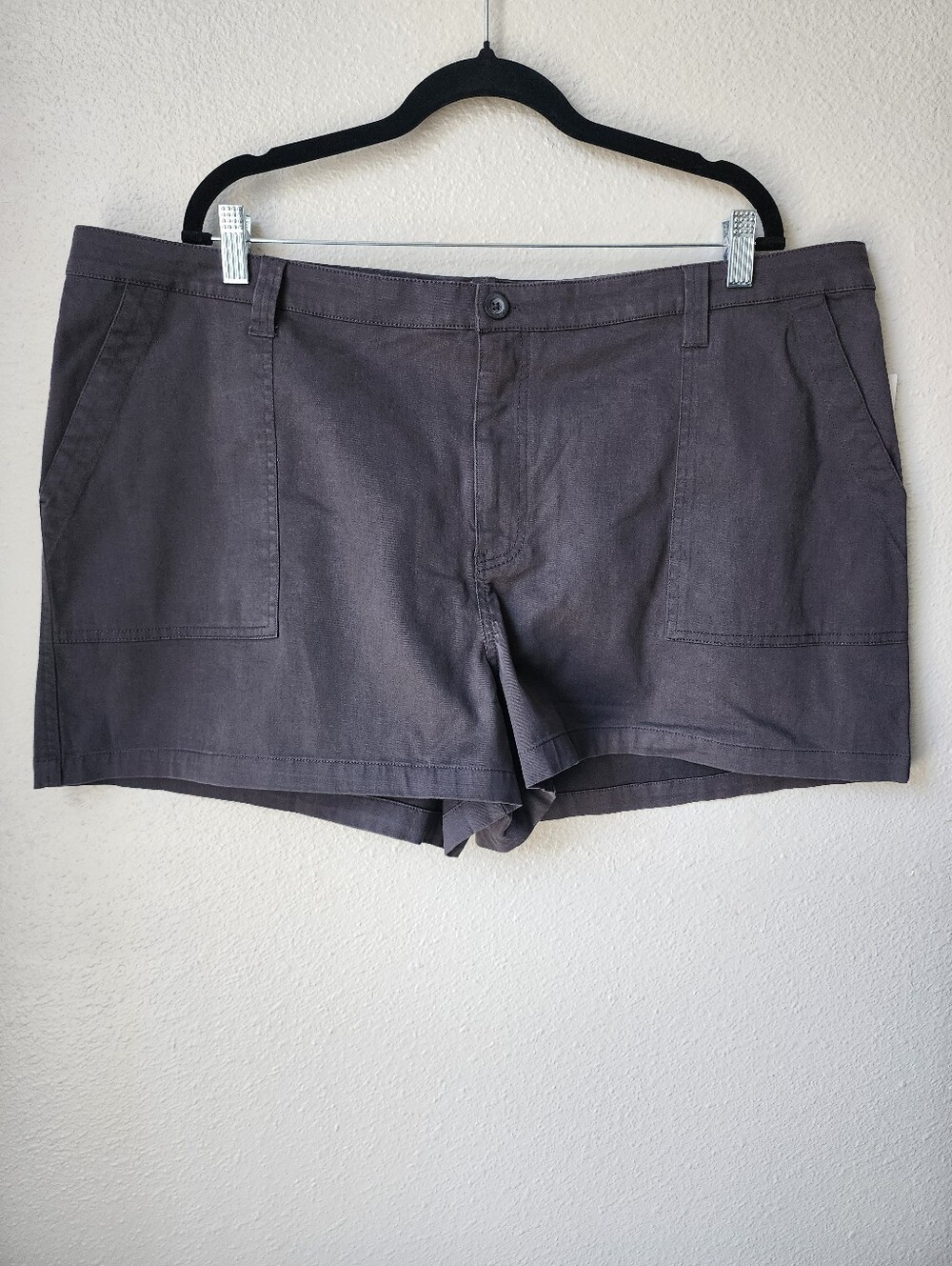 Abound Utility Shorts Size 20 in Grey Phantom NWT